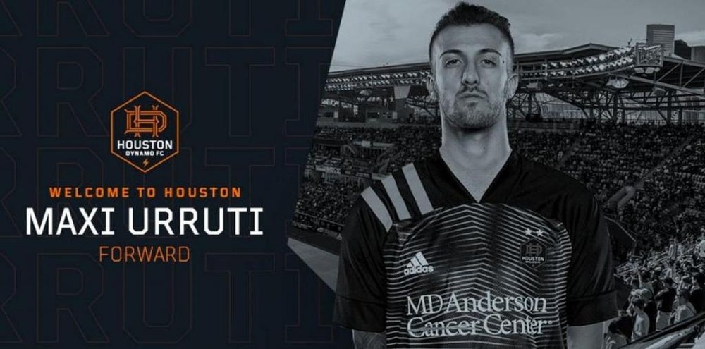 Urruti tiene contrato para esta temporada. HoustonDynamoFC