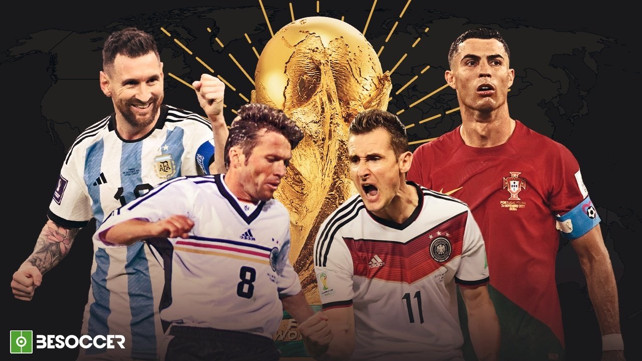Los jugadores con más partidos en el Mundial