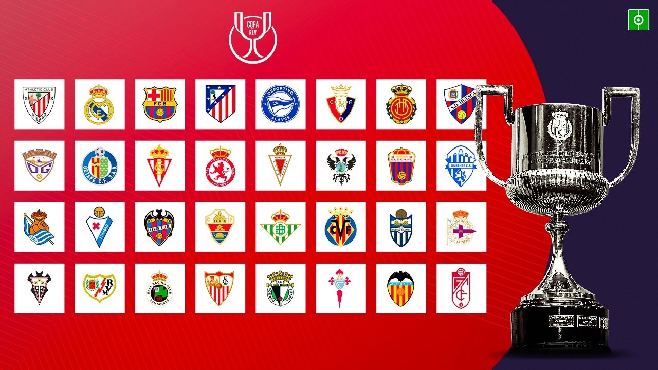 Estos son los clasificados para dieciseisavos de final de la Copa del Rey