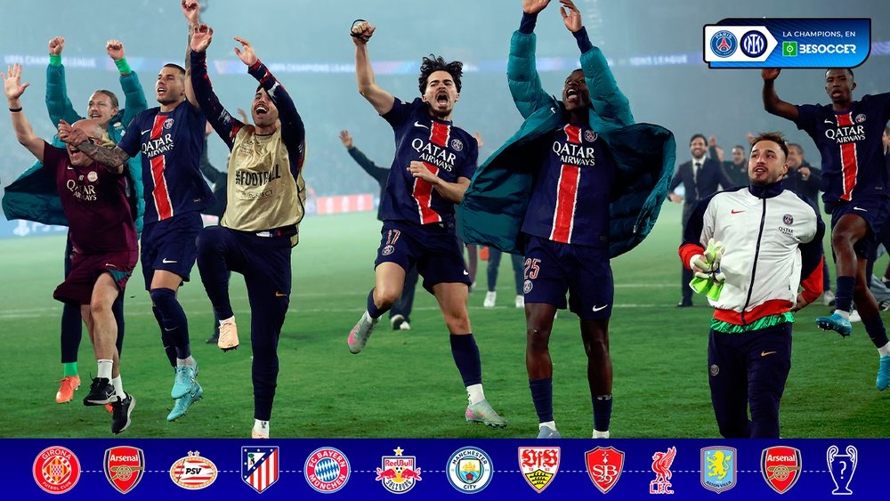 El camino del PSG hasta la final de la Champions League. BeSoccer