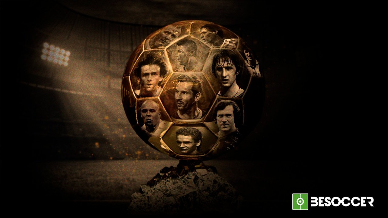 Todos los ganadores del Balón de Oro. BeSoccer