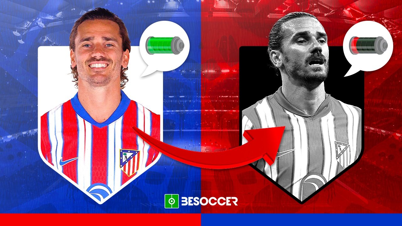 Griezmann has seen a drastic decline in the 2nd half of the season. BeSoccer
