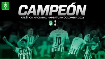 Atlético Nacional, campeón del Apertura. BeSoccer