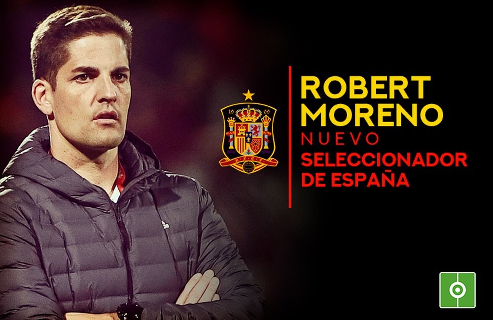 Robert Moreno é o novo treinador da Seleção Espanhola. BeSoccer