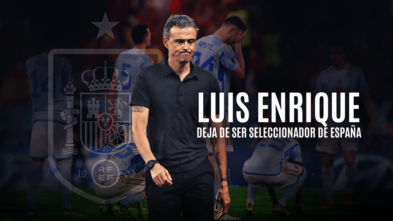 OFICIAL: Luis Enrique deja de ser seleccionador de España y ya tiene sustituto