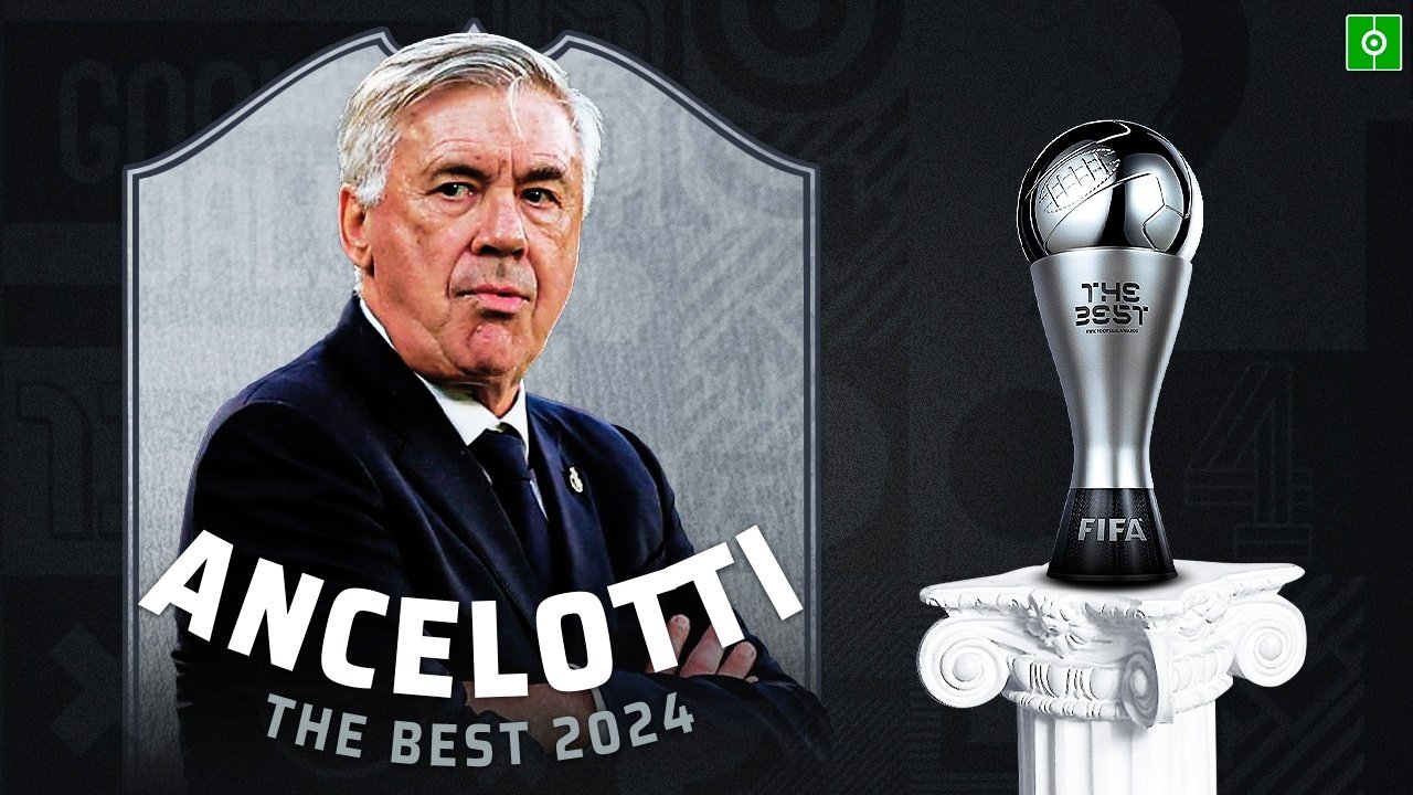 Ancelotti gana el The Best 2024 a mejor entrenador