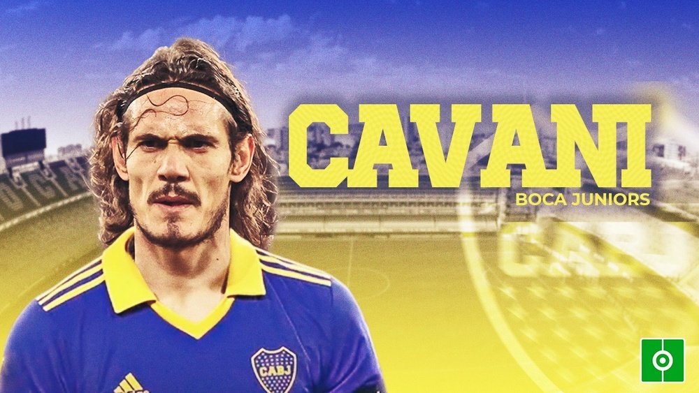 Cavani rejoint officiellement le Boca Junior. BeSoccer
