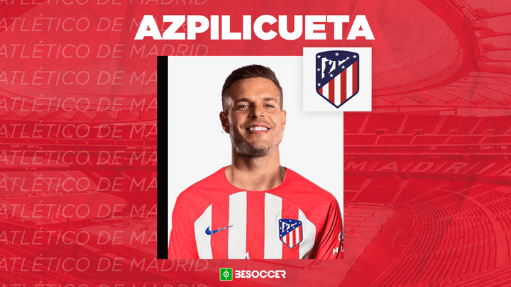 Azpilicueta é anunciado pelo Atlético de Madrid