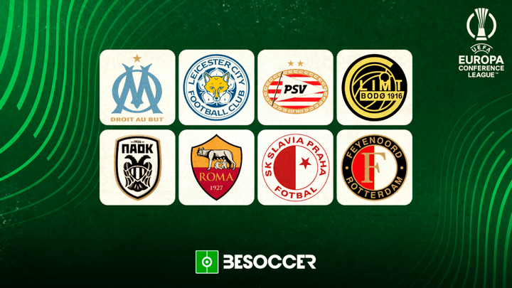 These are the quarter-finalists of the Europa Conference League