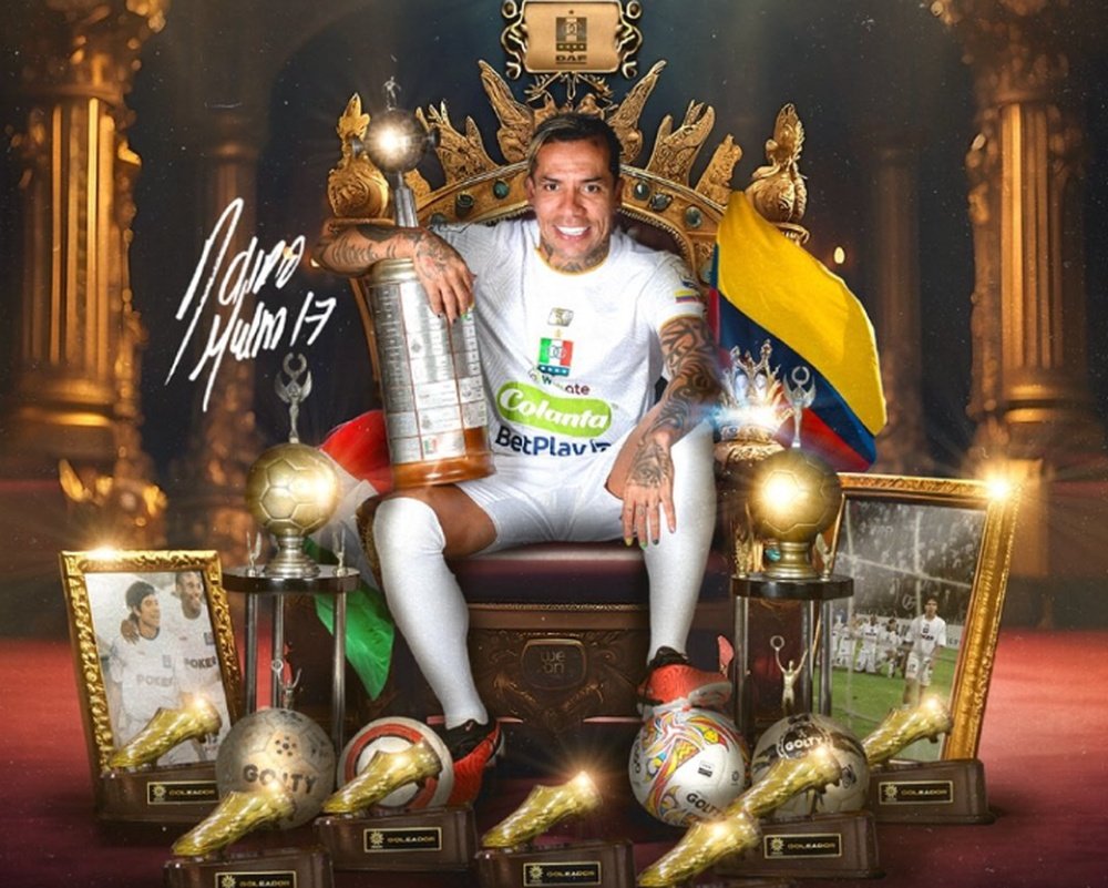 Dayro Moreno paga 100 euros por asistencia. OnceCaldas