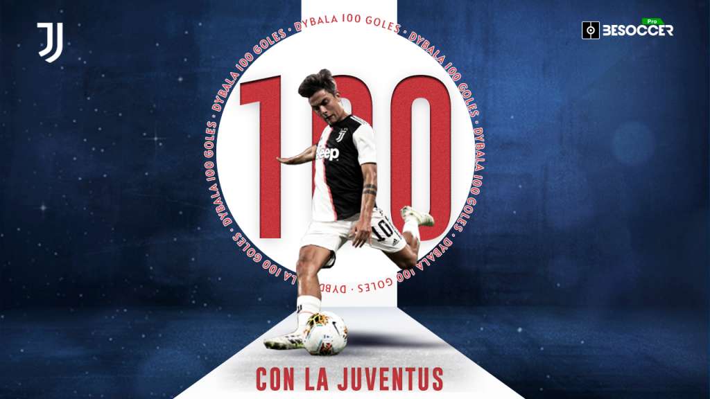 Dybala 100 goles con la Juventus