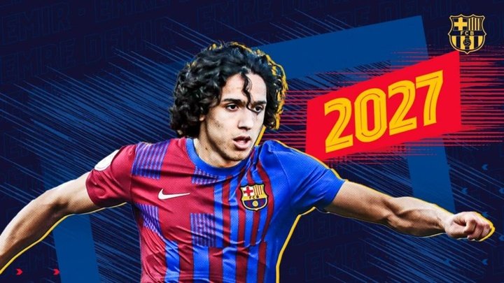 OFICIAL: Barça incorpora Emre Demir, a grande joia do Kayserispor