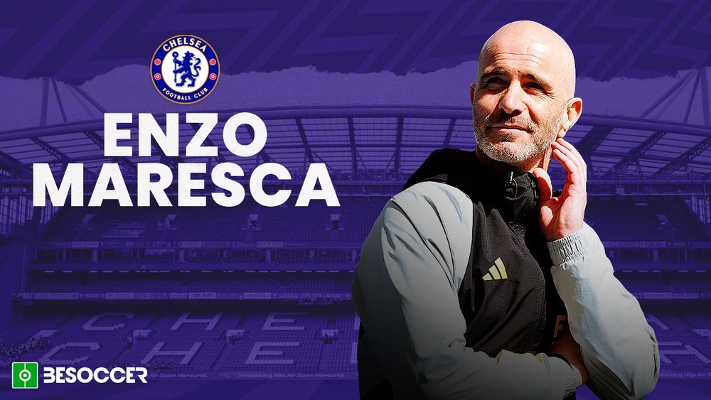Officiel : Enzo Maresca, nouvel entraîneur de Chelsea. bs