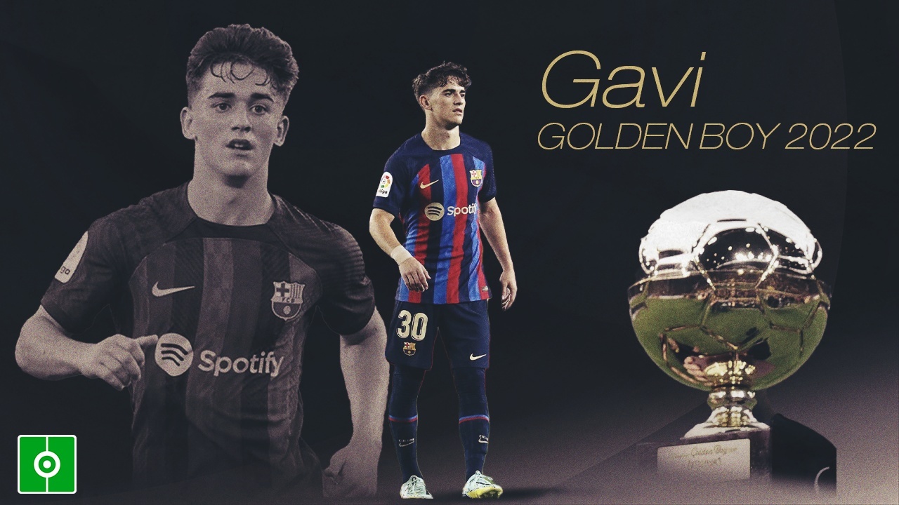 Golden Boy: Gavi, do Barcelona, é eleito melhor jogador jovem de 2022 -  Placar - O futebol sem barreiras para você