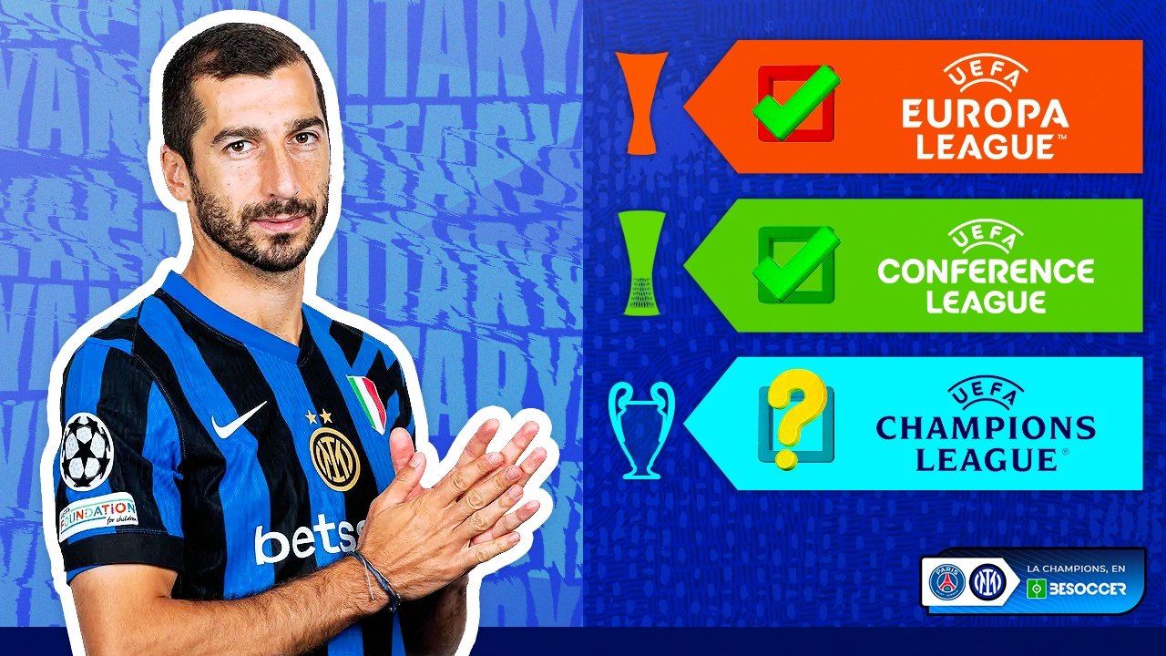 Henrikh Mkhitaryan quiere la joya que le falta, la Champions League. BeSoccer