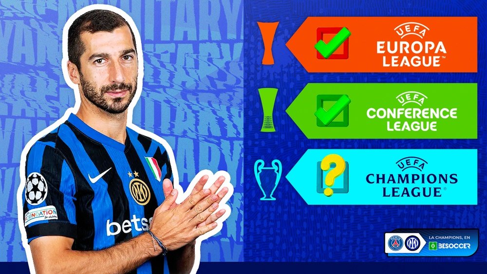Henrikh Mkhitaryan quiere la joya que le falta, la Champions League. BeSoccer