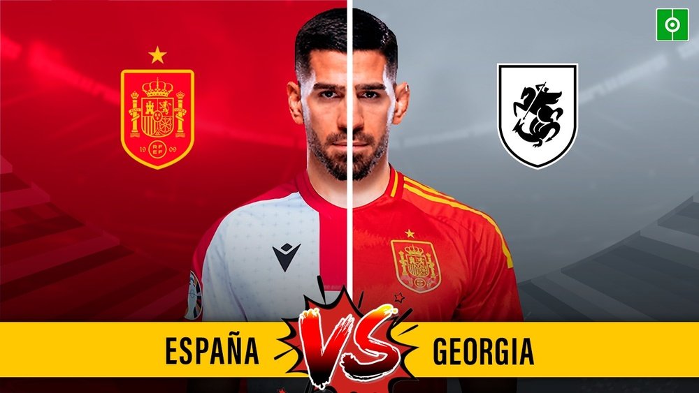 España y Georgia se miden en los octavos de final de la Eurocopa. BeSoccer