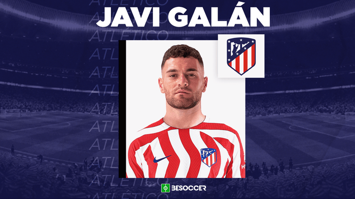 O Atlético de Madrid anuncia a chegada de Javi Galán