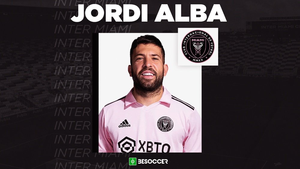 Jordi Alba has signed for Inter Miami. BeSoccer