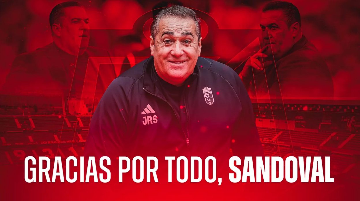 El Granada confirma la marcha de Sandoval. Granada CF