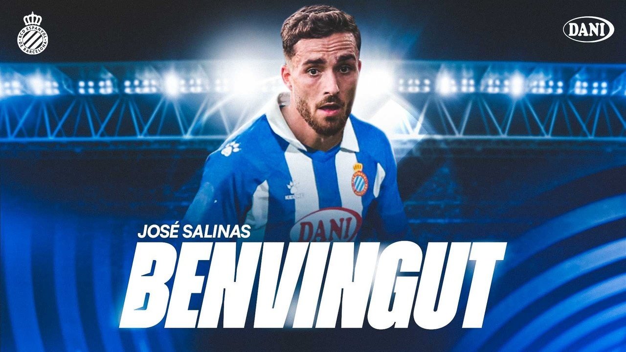 El Espanyol firma a José Salinas hasta 2028. RCDEspanyol