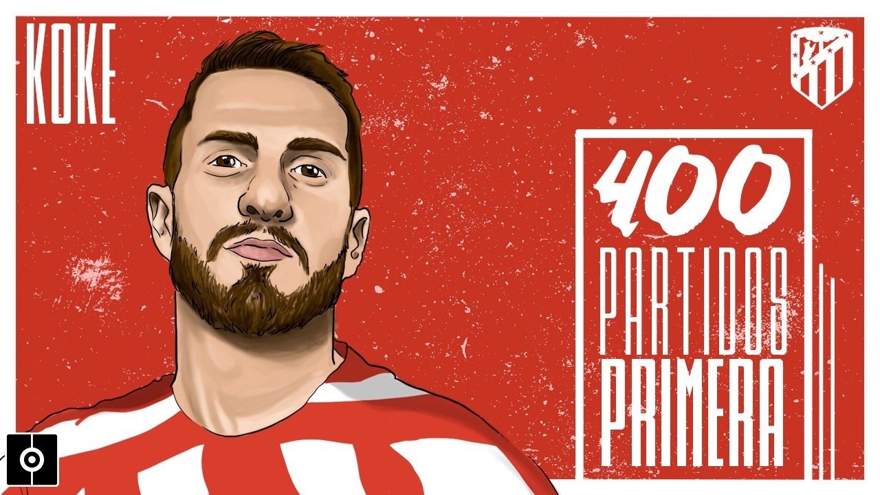 Koke, el 'colchonero' por excelencia del siglo XXI: 400 partidos en LaLiga