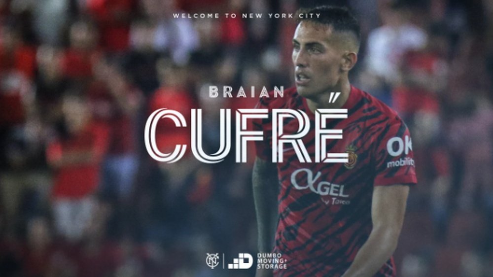 Braian Cufré, cedido al New York City hasta final de temporada. NCFC