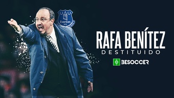 El Everton destituye a Rafa Benítez. BeSoccer
