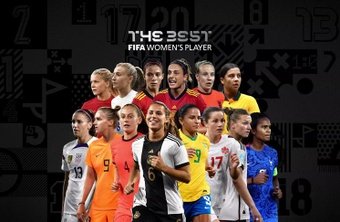 Confira quem são as 14 indicadas ao prêmio 'The Best', da FIFA, de melhor jogadora da temporada.