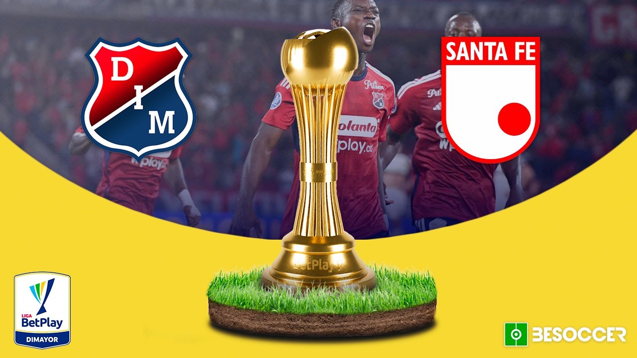DIM-Santa Fe, final del Apertura 2025. BeSoccer
