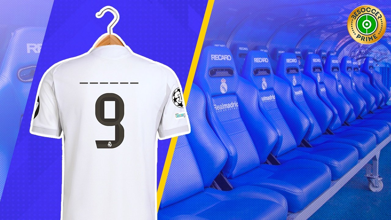 El '9' del Real Madrid busca dueño tras el cambio de Kylian Mbappé. BeSoccer Prime
