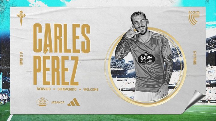 El Celta confirma el fichaje de Carles Pérez