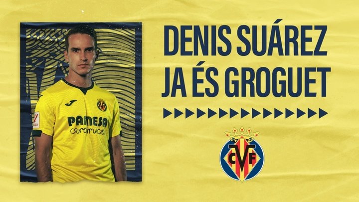 O Villarreal confirma a contratação de Denis Suárez