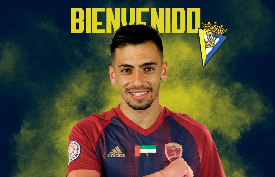 Panadero has signed for Cádiz. Twitter/CadizCF