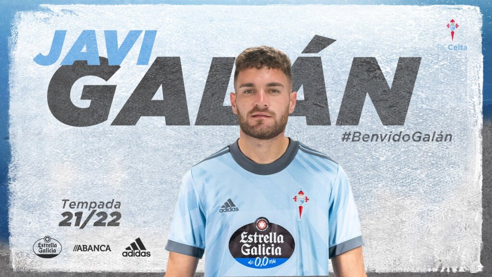 Javi Galán signe au Celta Vigo. RCCelta