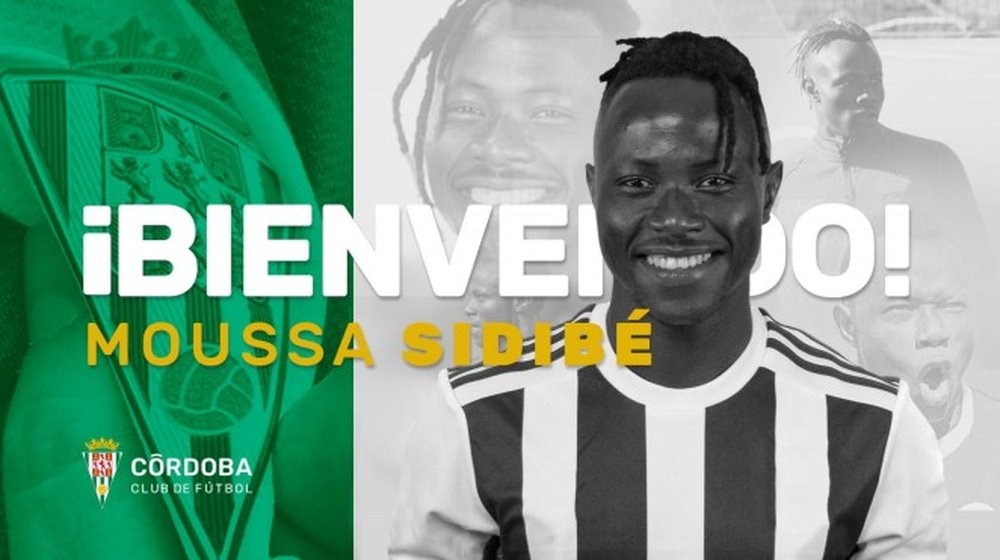 La Ponferradina cede a Moussa Sidibé al Córdoba. CordobaCF_ofi