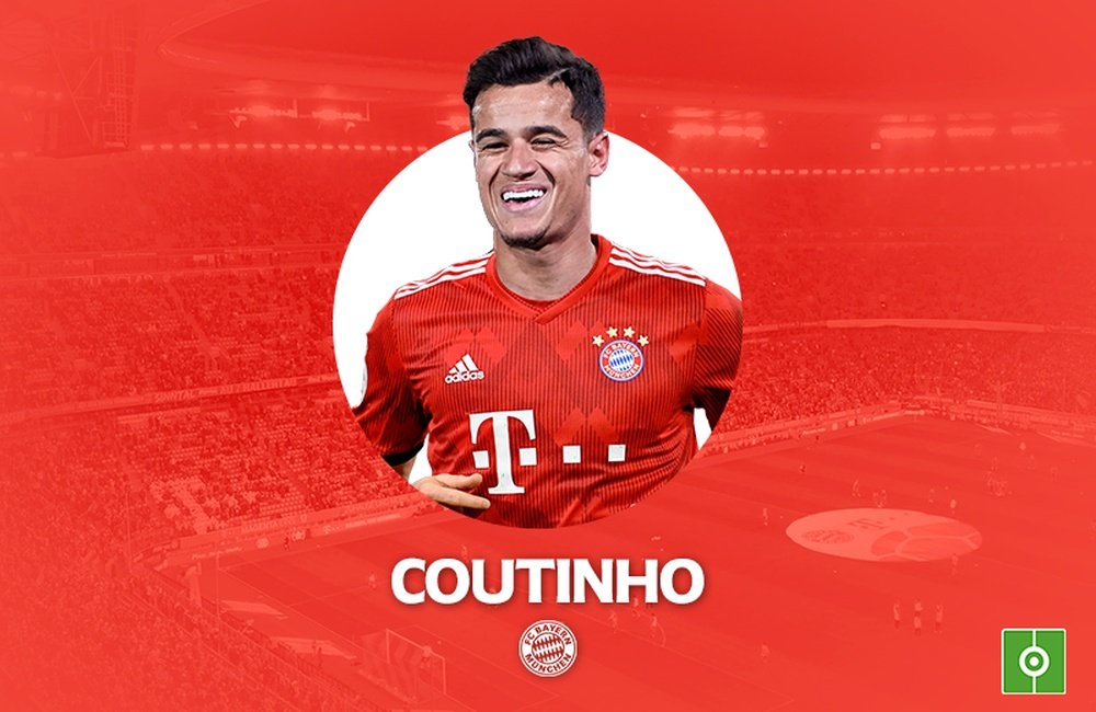Philippe Coutinho já é do Bayern. BeSoccer