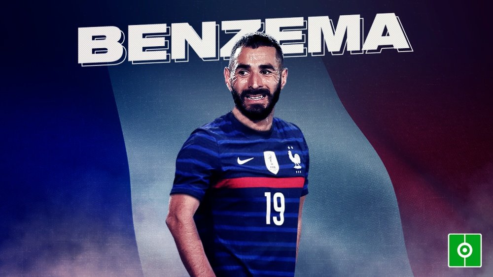 Benzema returns to the French national team after a five-and-a-half year absence. AFP