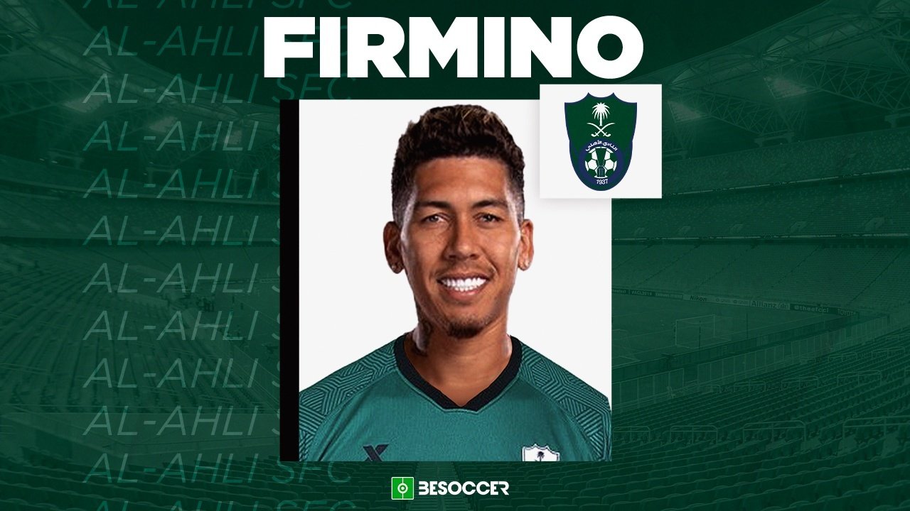 OFFICIAL: Firmino joins Saudi club Al Ahli after Liverpool exit