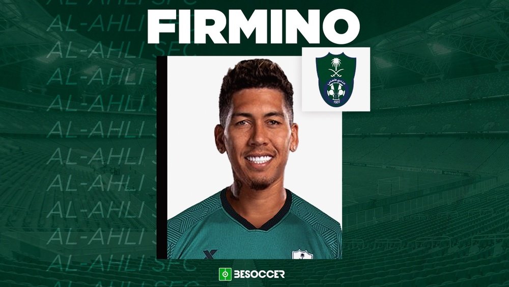 Roberto Firmino signe à Al Ahli. BeSoccer