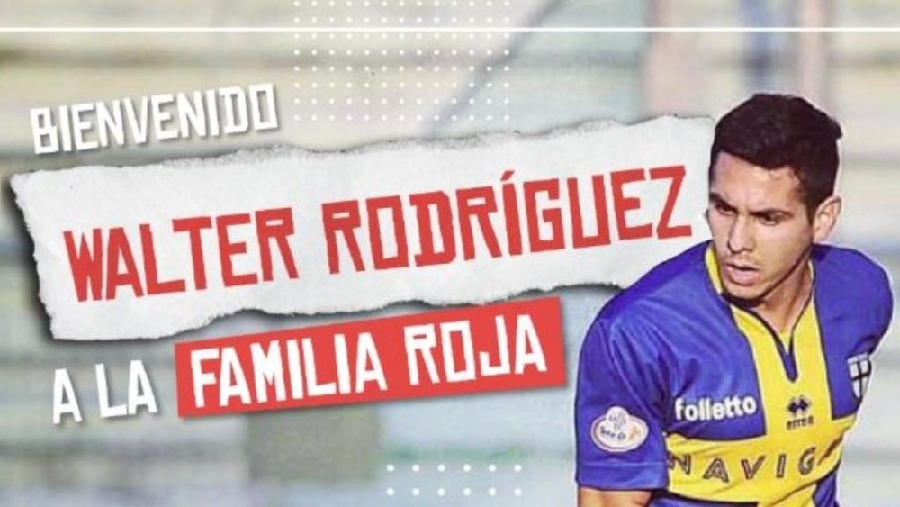 Walter Rodríguez ficha por DIM. Twitter/DIM_Oficial