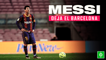 OFICIAL: Leo Messi deja el FC Barcelona