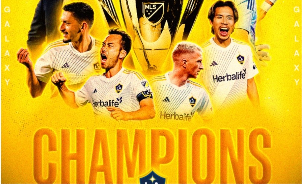 Los Galaxy, campeones de la MLS. MLS