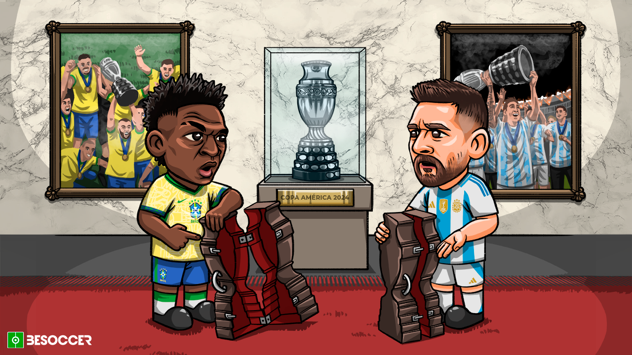 Brasil y Argentina se rifan una Copa que vuelve a ser de América