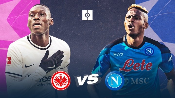 Champions League: prováveis escalações de Eintracht Frankfurt e Napoli
