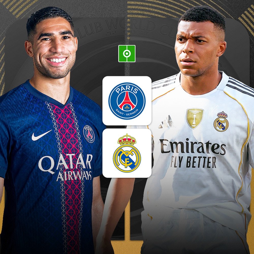 PSG - Real Madrid: escalações confirmadas. Besoccer