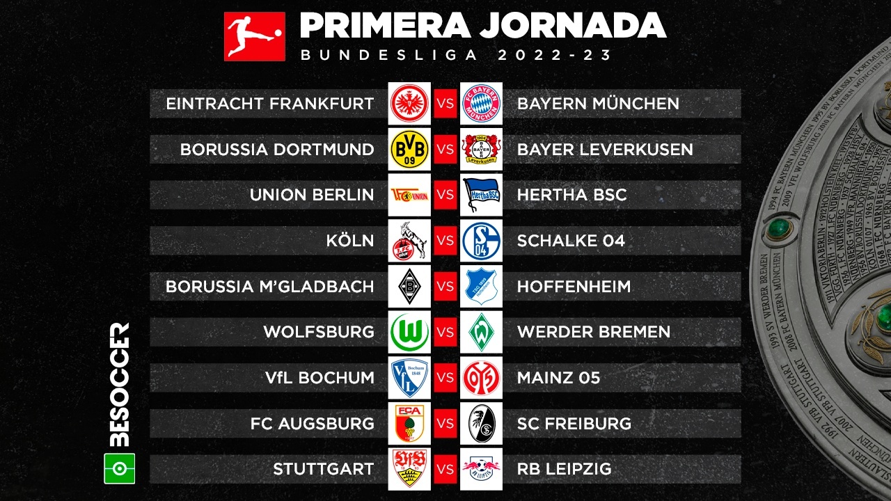 Este es el calendario de la Bundesliga 2022-23