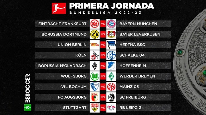 La Bundesliga 2022-23 arranca el 5 de agosto. BeSoccer