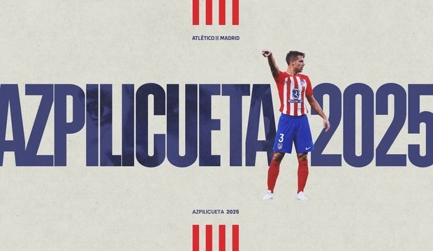 Atletico renews Azpilicueta for another season