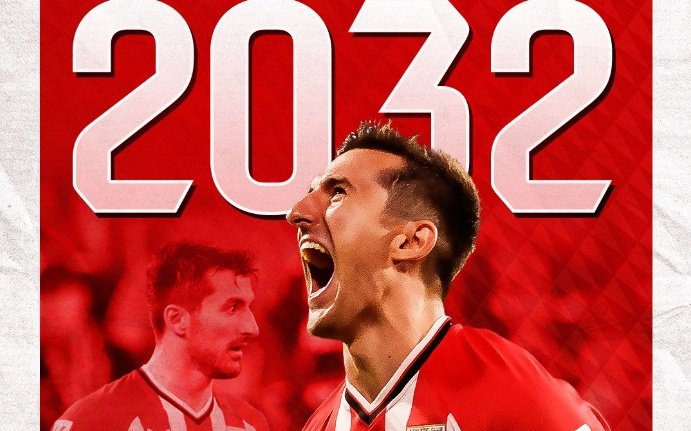 El preseleccionado Dani Vivian renueva con el Athletic hasta 2032. AthleticClub